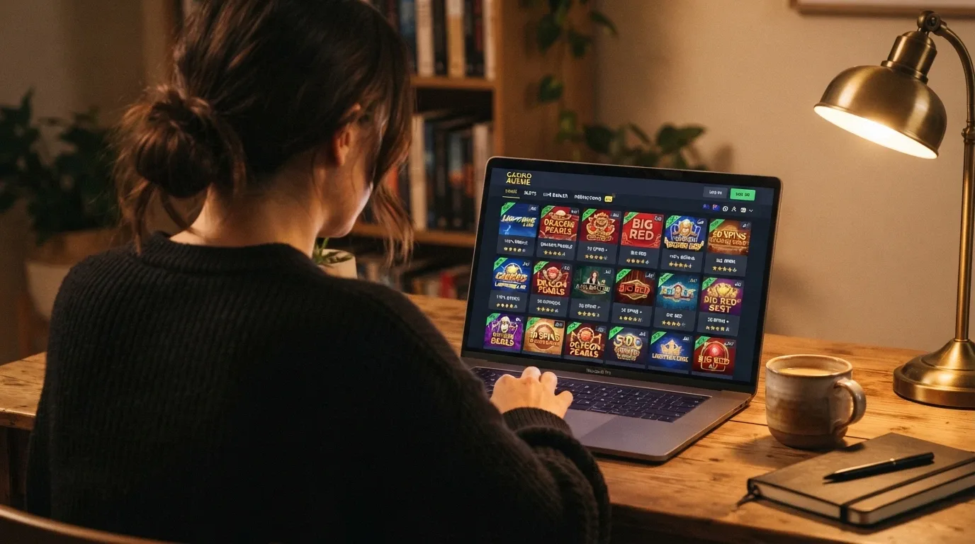 A side-by-side grid of crypto casino brand logos on a dark-themed comparison page